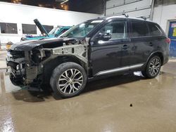 Mitsubishi Outlander salvage cars for sale: 2017 Mitsubishi Outlander SE