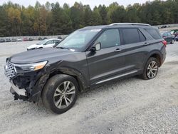 Ford Explorer salvage cars for sale: 2020 Ford Explorer Platinum