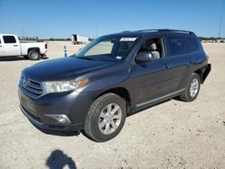 Toyota Highlander salvage cars for sale: 2013 Toyota Highlander Base