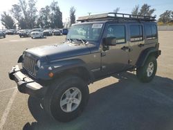 Jeep Wrangler salvage cars for sale: 2016 Jeep Wrangler Unlimited Sport