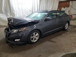 KIA Optima salvage cars for sale: 2015 KIA Optima LX