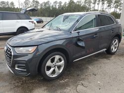 Audi q5 salvage cars for sale: 2021 Audi Q5 Premium Plus