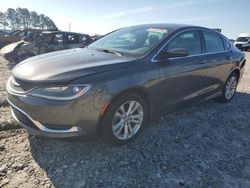 Chrysler 200 salvage cars for sale: 2015 Chrysler 200 Limited