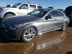 Mercedes-Benz c-Class salvage cars for sale: 2017 Mercedes-Benz C300