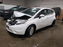 Nissan Versa salvage cars for sale: 2016 Nissan Versa Note S