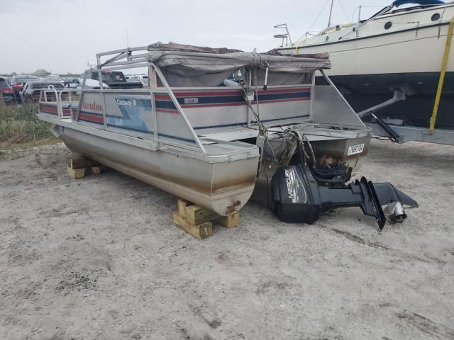 1990 Land Rover 1990 Landau Boat CO Pontoon