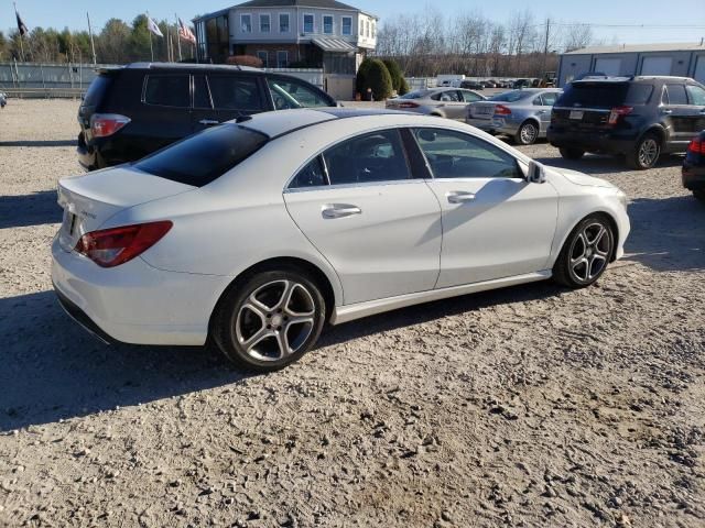 2018 Mercedes-Benz CLA 250 4matic