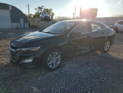 Chevrolet salvage cars for sale: 2020 Chevrolet Malibu LT