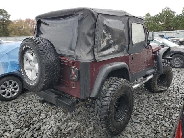 2001 Jeep Wrangler / TJ Sport