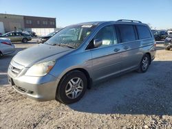 Honda Odyssey exl salvage cars for sale: 2007 Honda Odyssey EXL