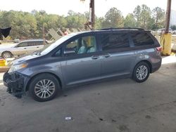 Salvage cars for sale from Copart Gaston, SC: 2015 Toyota Sienna XLE