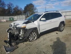 Jeep Grand Cherokee Vehiculos salvage en venta: 2015 Jeep Cherokee Limited