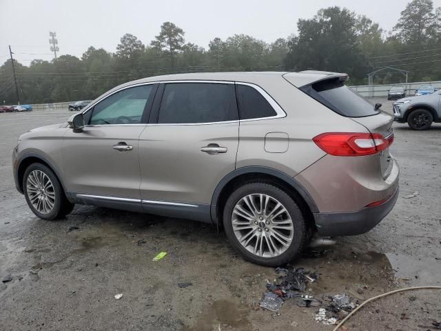 2018 Lincoln MKX Reserve