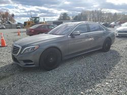 Mercedes-Benz s-Class salvage cars for sale: 2017 Mercedes-Benz S 550 4matic