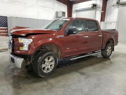 Ford salvage cars for sale: 2016 Ford F150 Supercrew