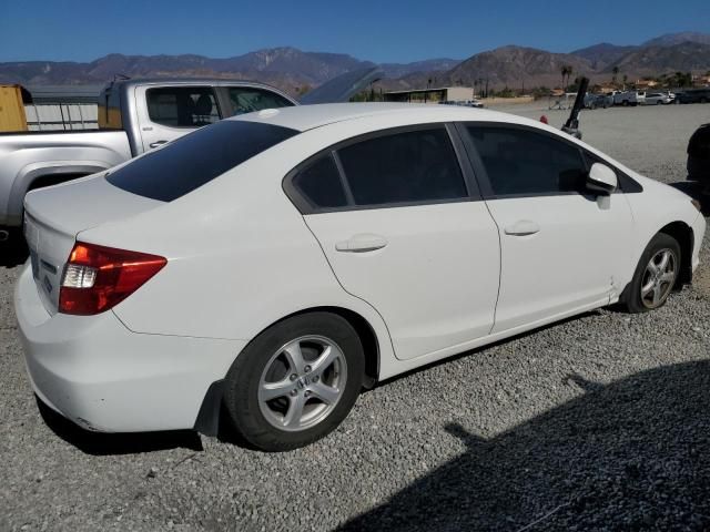 2012 Honda Civic Natural GAS