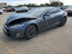 Tesla Model s salvage cars for sale: 2015 Tesla Model S