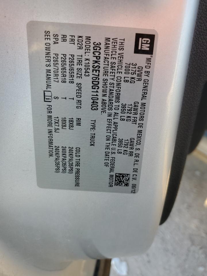 2013 Chevrolet Silverado K1500 LT