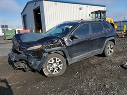 Jeep salvage cars for sale: 2015 Jeep Cherokee Trailhawk