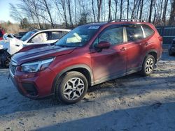 Subaru Forester salvage cars for sale: 2021 Subaru Forester Premium