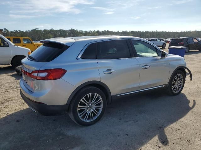 2016 Lincoln MKX Reserve