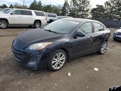 Mazda salvage cars for sale: 2010 Mazda 3 S