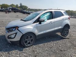 Ford Ecosport salvage cars for sale: 2018 Ford Ecosport SES