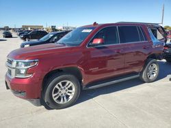 Chevrolet Tahoe salvage cars for sale: 2016 Chevrolet Tahoe C1500 LT