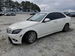 Mercedes-Benz c-Class salvage cars for sale: 2009 Mercedes-Benz C300