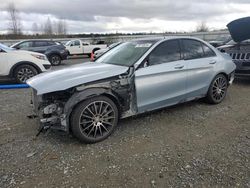 Mercedes-Benz salvage cars for sale: 2016 Mercedes-Benz C 450 4matic AMG