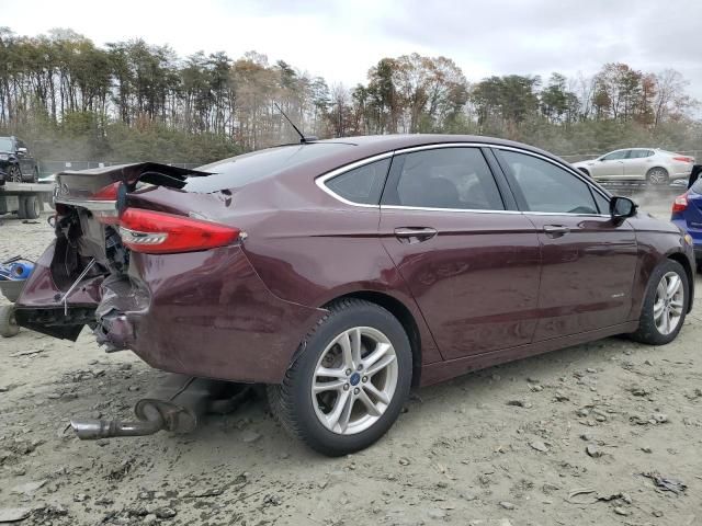 2018 Ford Fusion SE Hybrid