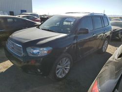 Toyota Highlander salvage cars for sale: 2010 Toyota Highlander Hybrid Limited