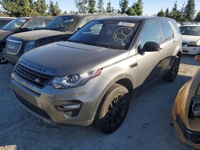 2018 Land Rover Discovery Sport SE