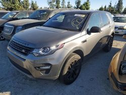 Land Rover Vehiculos salvage en venta: 2018 Land Rover Discovery Sport SE