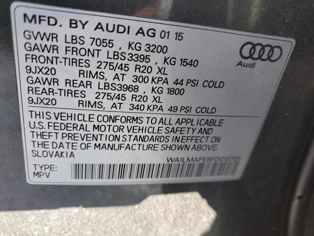 2015 Audi Q7 TDI Premium Plus