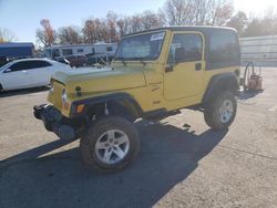 Jeep Wrangler salvage cars for sale: 2000 Jeep Wrangler / TJ Sport