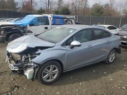 Chevrolet Cruze salvage cars for sale: 2017 Chevrolet Cruze LT