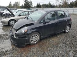 Honda fit salvage cars for sale: 2007 Honda FIT S