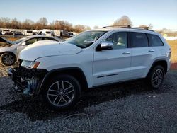 Jeep salvage cars for sale: 2017 Jeep Grand Cherokee Limited