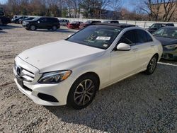 Mercedes-Benz c-Class salvage cars for sale: 2015 Mercedes-Benz C 300 4matic