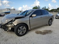 Honda Accord salvage cars for sale: 2014 Honda Accord LX