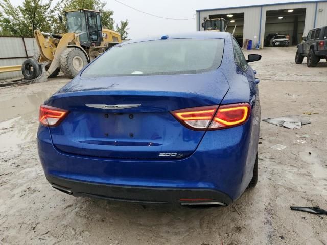 2016 Chrysler 200 S