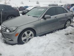 Mercedes-Benz c-Class salvage cars for sale: 2011 Mercedes-Benz C 300 4matic