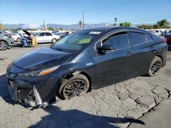 Salvage cars for sale from Copart Colton, CA: 2020 Toyota Prius Prime LE