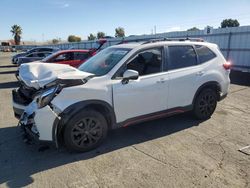 Subaru Forester salvage cars for sale: 2021 Subaru Forester Sport