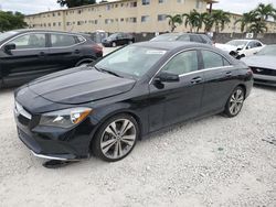 Mercedes-Benz cla-Class salvage cars for sale: 2019 Mercedes-Benz CLA 250