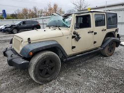 Jeep Wrangler salvage cars for sale: 2013 Jeep Wrangler Unlimited Sport