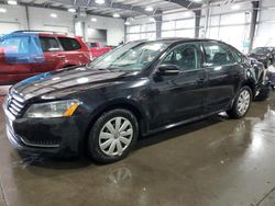 Volkswagen Passat salvage cars for sale: 2013 Volkswagen Passat S