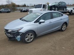 Chevrolet Cruze salvage cars for sale: 2017 Chevrolet Cruze LT