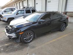 Honda salvage cars for sale: 2021 Honda Civic EX